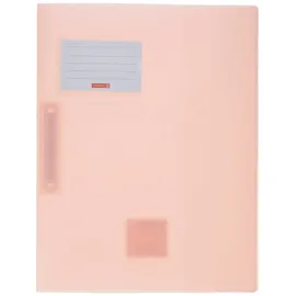 Brunnen Schnellhefter FACT! Kunststoff rosa pastell transluzent DIN A4, 1 St.