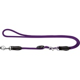 Hunter Freestyle Vario-Leine für Hunde, robust, wetterfest, 1,0 x 200 cm, violett