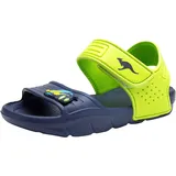 KangaROOS Kangaswim Ii Sandale, Dk Navy Lime, 26 EU