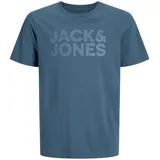 JACK & JONES Junior Jungen Jjecorp Logo Tee Ss Crew Neck Noos Jr T-Shirt, Dunkelblau, 152