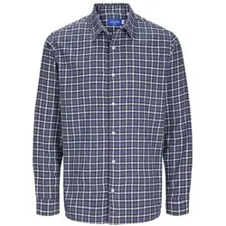 Jack & Jones  Hemdbluse 12260776-NDB  in Blau, EU L