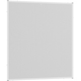 Hecht Fliegengitter Fensterbausatz Basic, 100x120 cm, Dunkelbraun