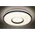 MegaLight LED Deckenleuchte Shining Black Star 24W, 2000lm, Ø48cm