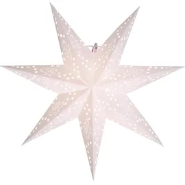 Star Trading Star Romantic Papierstern, Papier, weiß