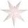Star Trading Star Romantic Papierstern, Papier, weiß