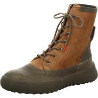 THINK! KUSABI Leder gefütterte nachhaltige Stiefelette, 7000 MOOS/Kombi, 39.5