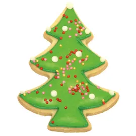 RBV Birkmann Birkmann, Ausstechform Tannenbaum, Weißblech, 8 cm, 100077