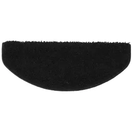 Karat Shaggy-stufenmatte Barcelona Halbrund 23,5 x 65 cm