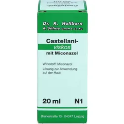 CASTELLANI viskos m. Miconazol Lösung 20 ml