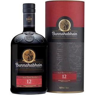 Bunnahabhain 12 Years Old Single Islay Malt Scotch 46,3% vol 0,7 l Geschenkbox