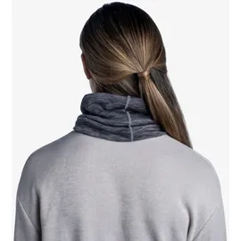 Buff Heavyweight Merinowolle Solid Multifunktionstuch fog grey multi stripes