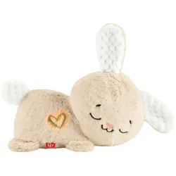 Fisher-Price Spieluhr Soothe&Settle Bunny aus Plüsch für Babys und anpassbare Spieluhr mit Bewegung