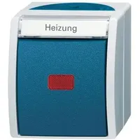 Busch-Jaeger 2601/6 SKWNH-53 Wippkontrollschalter/Heizungsschalter Aus- und Wechselschaltung 2CKA001085A1609