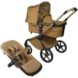 Bugaboo Fox 5 Kombikinderwagen Limited Edition Noir, gold