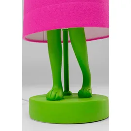 Kare DESIGN Tischleuchte Animal Rabbit Polyresin Pink 50 cm