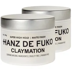 Hanz de Fuko Claymation Doppelpack (2er Set) Haarstyling 112 g Herren