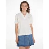 Tommy Hilfiger »RLX OPEN PLACKET LYOCELL POLO SS«, mit Logostickerei