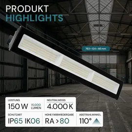 LUXULA LX500142, 150 W, 15000 lm, 4000 K