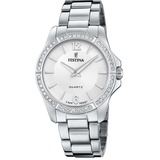 Festina Mademoiselle F20593/1 Damen-Uhr Edelstahl-Armband - silber