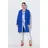 Ulla Popken Long-Strickjacke Kobaltblau 54/56