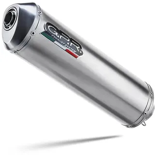 Gpr Auspuff GPR Exhaust kompatibel mit Yamaha TDM 850 1991/01 Auspuff aus Satin