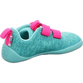 Affenzahn Minimal Happy Lowboot Bear für Kinder, blau, Größe EU