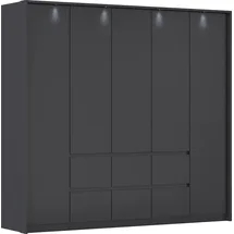 Rauch »Mainz mit Passepartout« optional mit Beleuchtung, Außentüren mit Push-to-Open Funktion grau