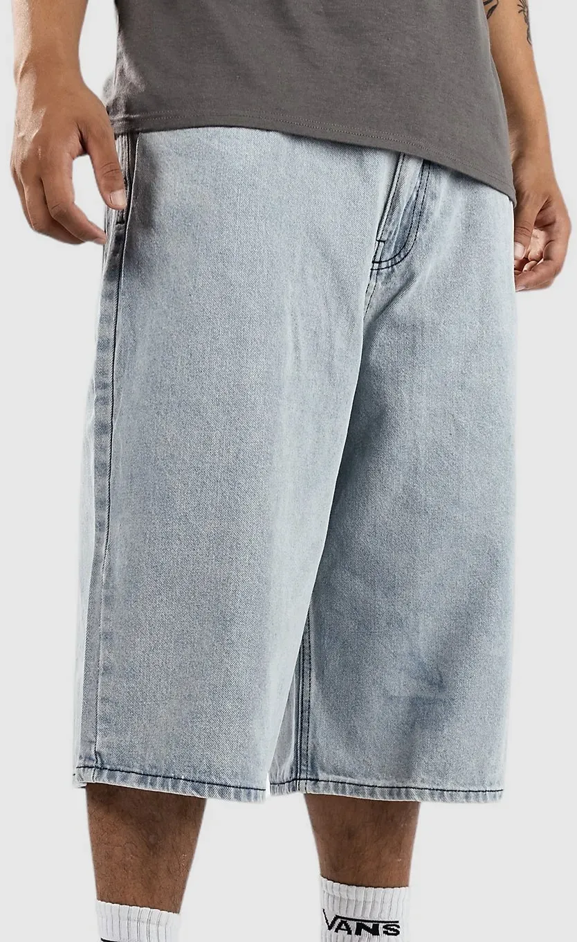 Blue Tomato 90S Baggy Shorts light blue Gr. 34