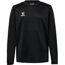 HUMMEL Kinder Sweatshirt hmlESSENTIAL SWEATSHIRT, BLACK, 140