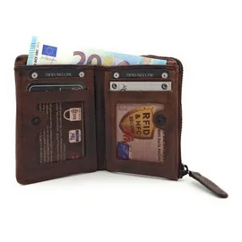 lemasi Mini Geldbörse Unisex braun