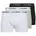 Boxershorts grau/schwarz/weiß XL