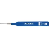 Tieflochmarker blau Minenschaft 35 mm mit Halteclip LYRA INK