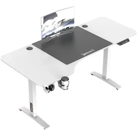 pro.tec Schreibtisch Oxnard Weiß