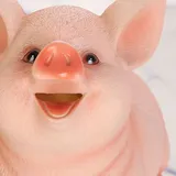 Niedliches Sparschwein Aus Umweltfreundlichem Harz – Große Spardose 21 X 16 X 16 Cm