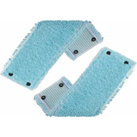 Leifheit 2er Set Wischbezug CLEAN TWIST M super soft 33 cm für Parkett, | Holzböden