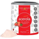 AMAZONAS Acerola 100% natürliches Vitamin C Pulver 100 g