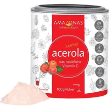 AMAZONAS Acerola 100% natürliches Vitamin C Pulver 100 g