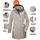 G.I.G.A. DX Damen Softshell Parka mit abzippbarer Kapuze/Softshelljacke GS 95 WMN SFTSHLL PRK, hellsand,