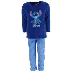 Lilo & Stitch Schlafanzug Pyjama Coral Fleece Nachtanzug für Kinder