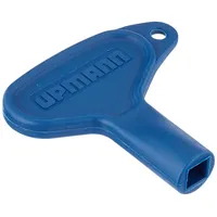 Upmann Schlüssel für Vierkant Kunststoff 1 Stück, blau, 20150