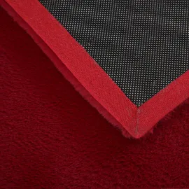 Ayyildiz Kurzflorteppich Pouffy 5100 Rot 60 cm x 110 cm