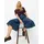 Brax Damen Hose Style MELLI S USED DARK BLUE, denim dunkelblau, Gr. 40