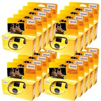 TopShot 20 x Einwegkamera Topshot gelb/rot Einwegkamera