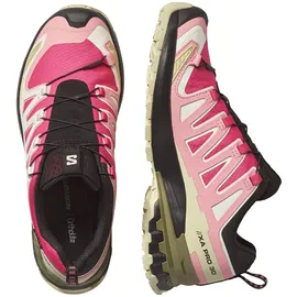 Salomon XA Pro 3D V9 GTX Damen Rouge Red/Vanilla Ice/Martini Olive 38
