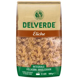 delverde Nudeln Integrale Eliche, Hartweizen, 500 g