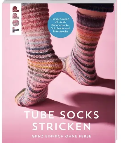 Tube Socks stricken – ganz einfach ohne Ferse