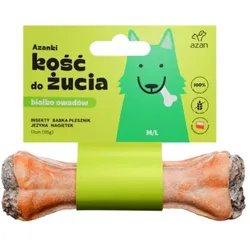 AZANKI Knochen mit Insekten und Brombeeren für Hund M/L 17cm