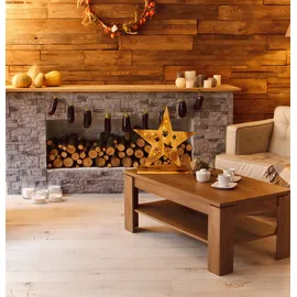 NÄVE LED-Holzstern h: 49cm