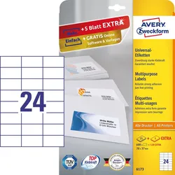 Avery Zweckform Avery To & From Mailing Labels - Permanenter Klebstoff