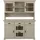 OTTO home Buffet Rügen 145 x 40 x 168 cm Braun